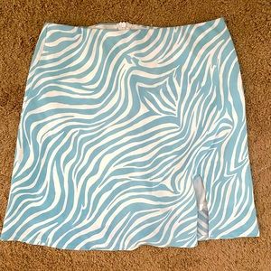 Princess Polly Zebra Print Mini skirt